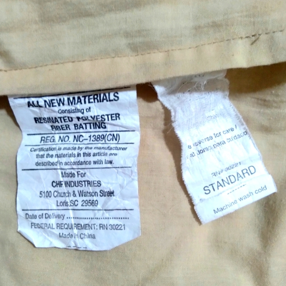 2 Cotton Pillow Shams Standard Size - Picture 4 of 7